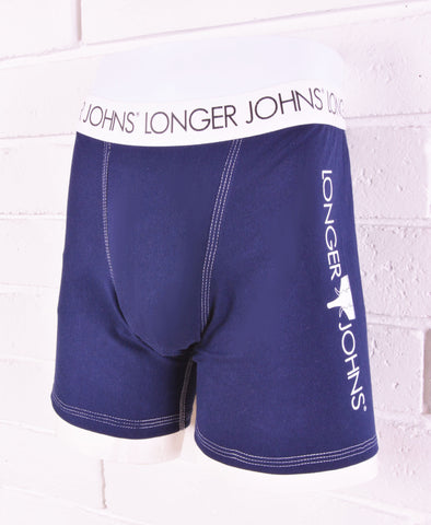 Boxer briefs with white waistbands