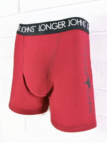 Brick boxer brief with black waistband